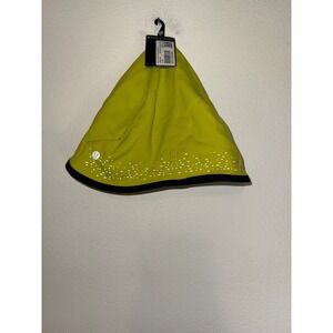 Lululemon Cold Terrain Run Beanie Yellow OS NWT